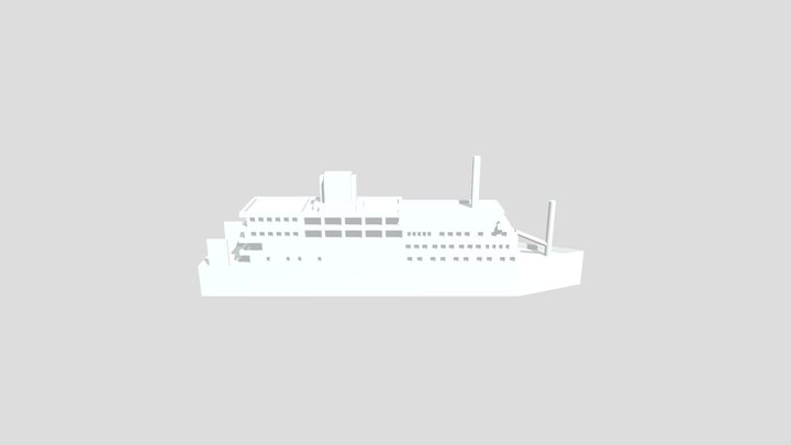 MV Sewol – Free 3D Model STL