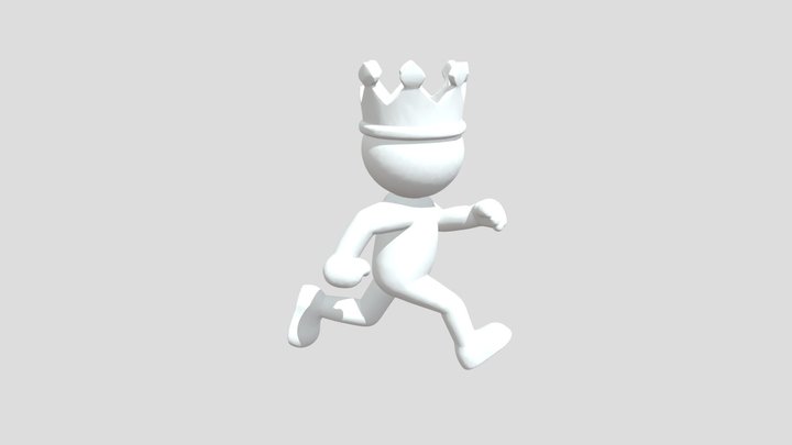 Mardi Gras King, petrified – Kostenloses 3D-Modell STL