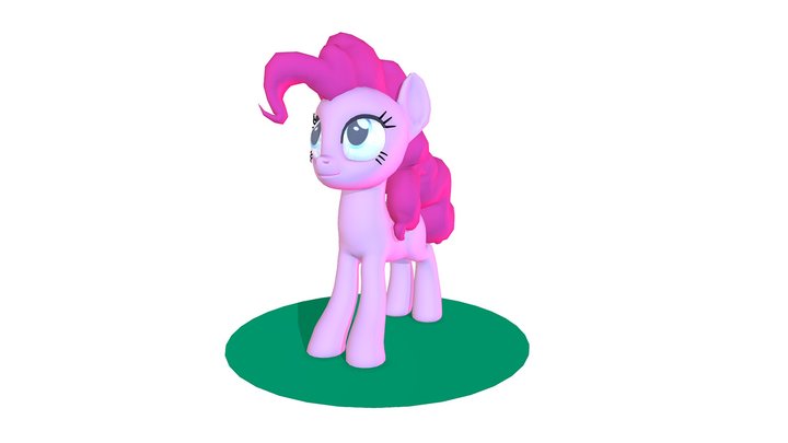 Pinkie pie 3D Model