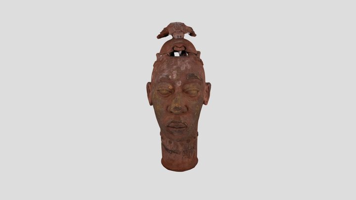 Self-portrait, 1970 - Theresa Davis 3D Model