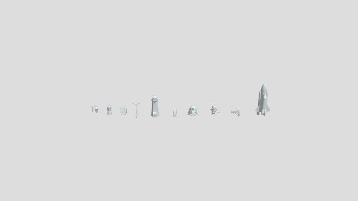 blocking 3D Model