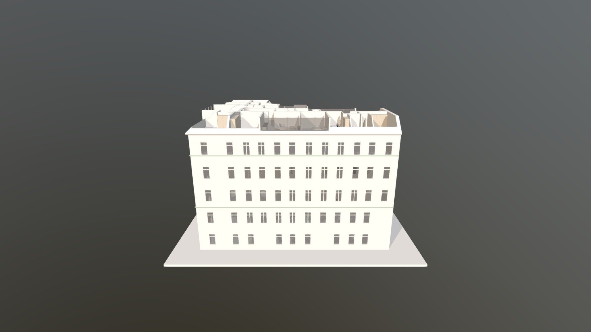 Dachausbau Ebene 0 - 3D model by matthiashoelbling [e3cb9f1] - Sketchfab