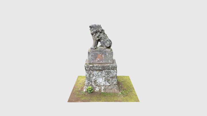 国王神社 3D Model