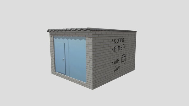 Russian garage 3D Model