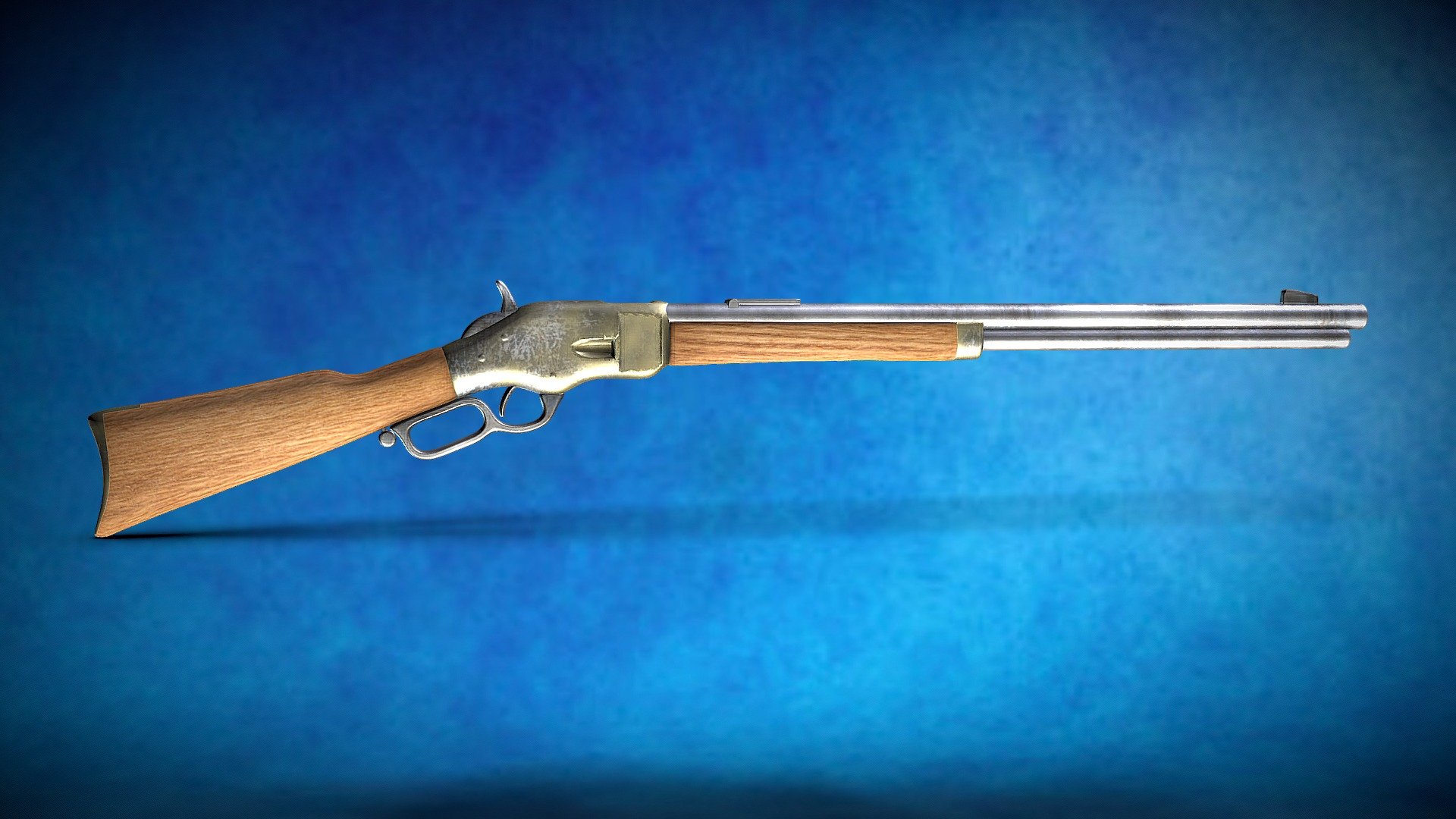 Winchester Carbine model 1866 - free game asset