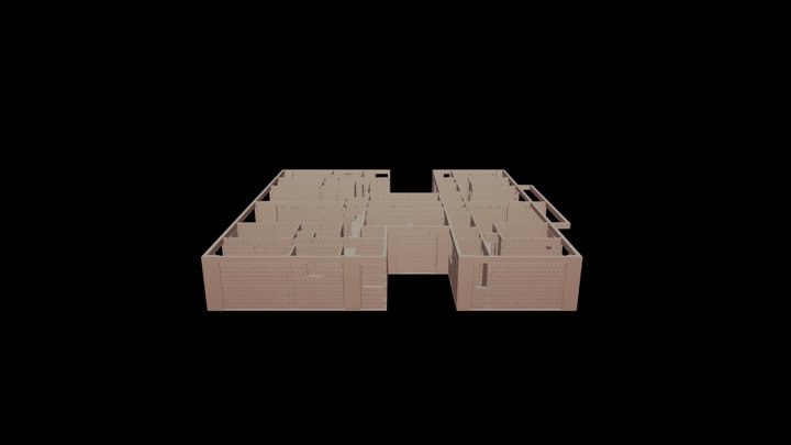 HB-PS-ALV-QR CODE 3D 3D Model