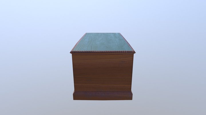 Office Table 3D Model