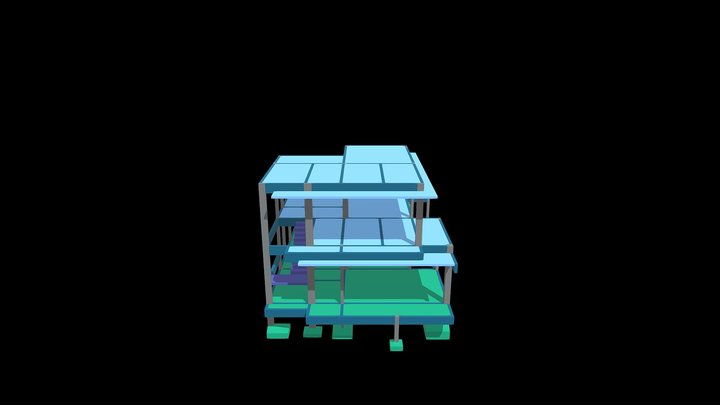 J 3D Model
