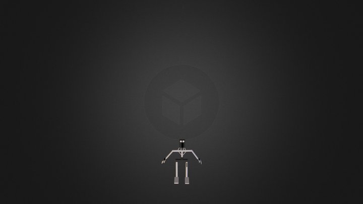 Endoskeleton finished 3D Model