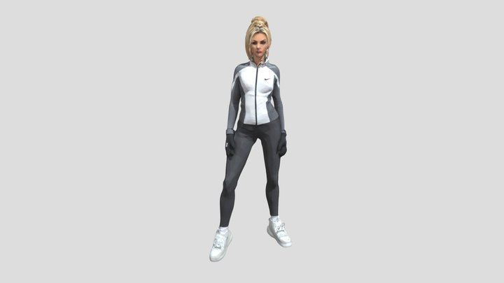 Cara Halloran (AI 1) 3D Model