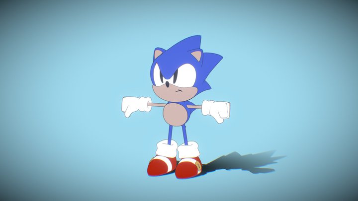 Toei/Junio Sonic the Hedgehog 3D Model