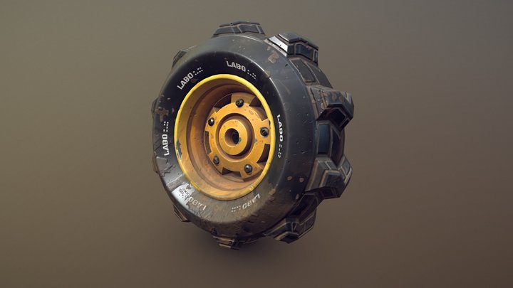 Labo Wheel 3D Model