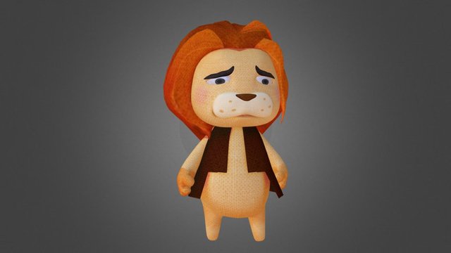 Lion 3D Model