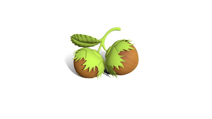 Whole Hazelnuts – Modello 3D gratuito STL