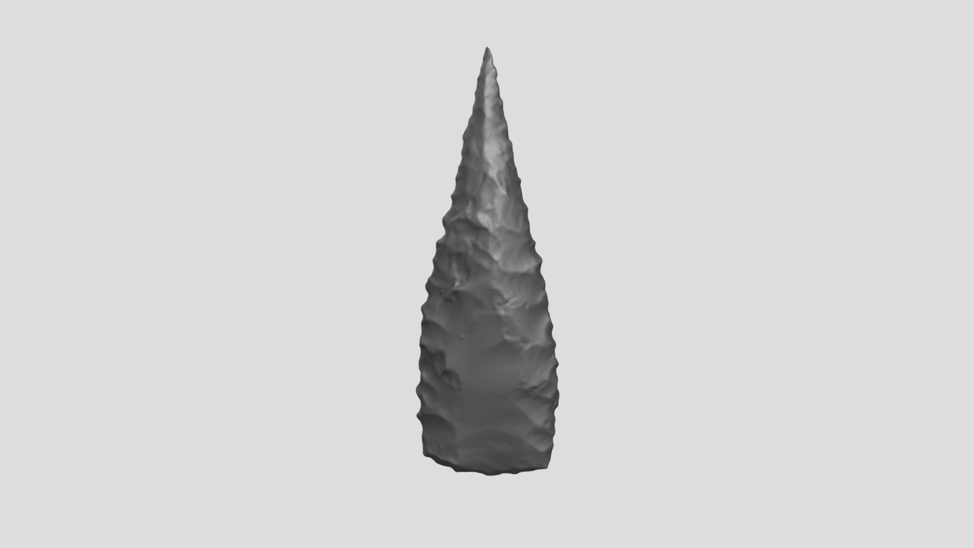 Experimental Kimberley Point — Sketchfab embed 3D viewer