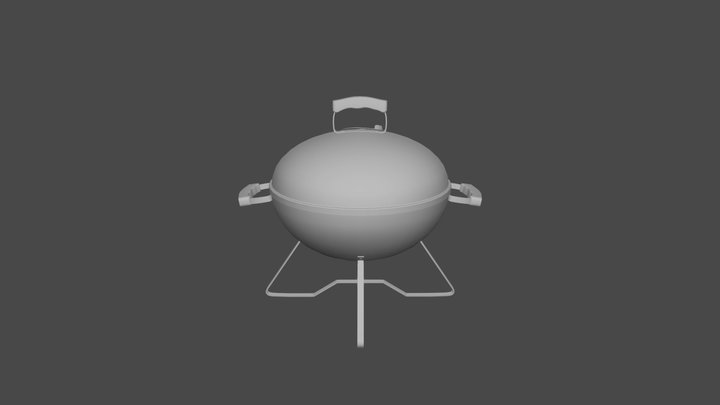 FuskbyggeGrillen 3D Model