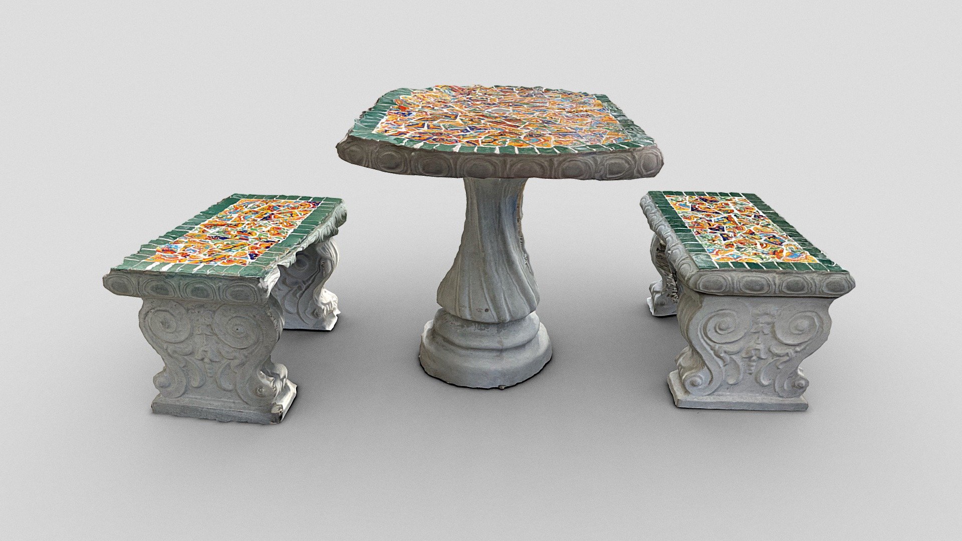 Day 268: Table & benches - 1scanaday