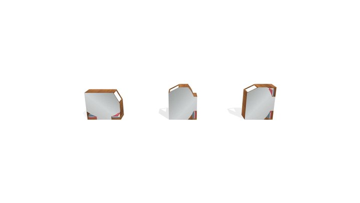 1m2 3D Model