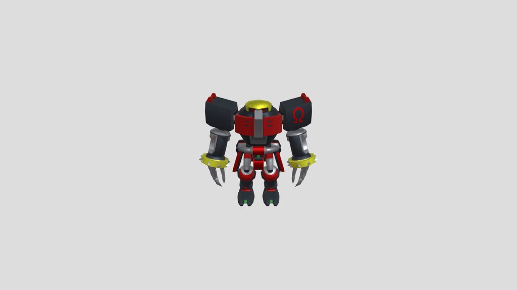 SONIC 06: Omega_idle