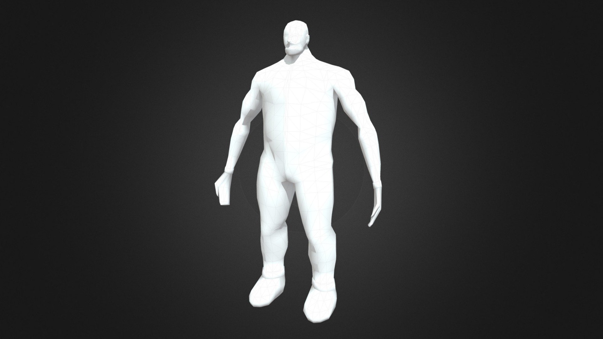 Colossal Titan Lowpoly Draft