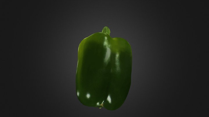 green_pepper.obj 3D Model