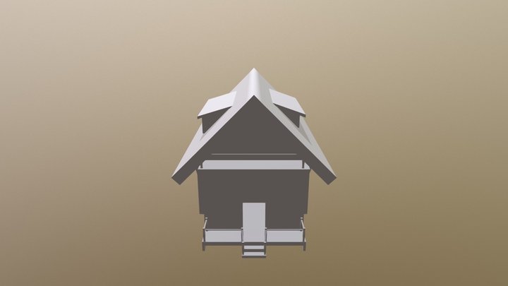 Small House 3D Model