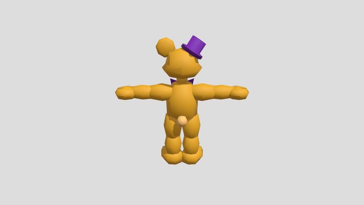 Fredbear N64 3D Model