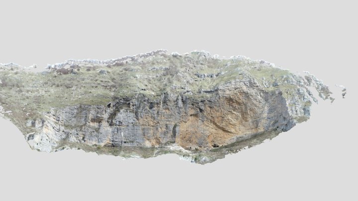 Vallepietra sanctuary 3D Model