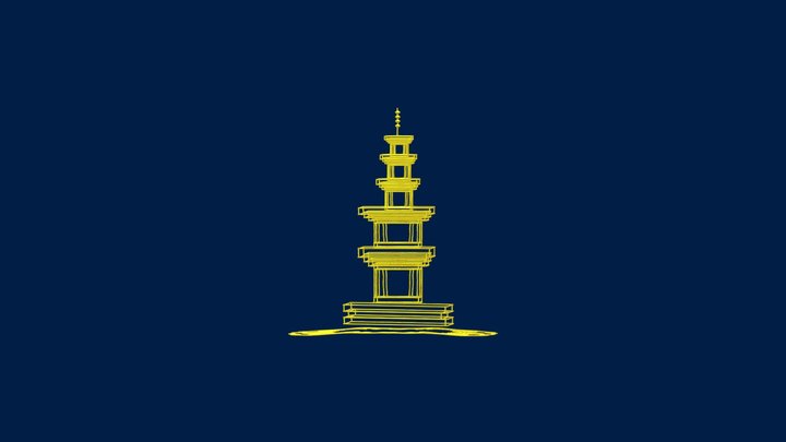 03 Top drawing with module copy 3D Model