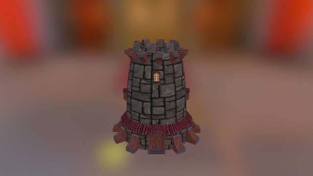 Torre Medieval 3D Model