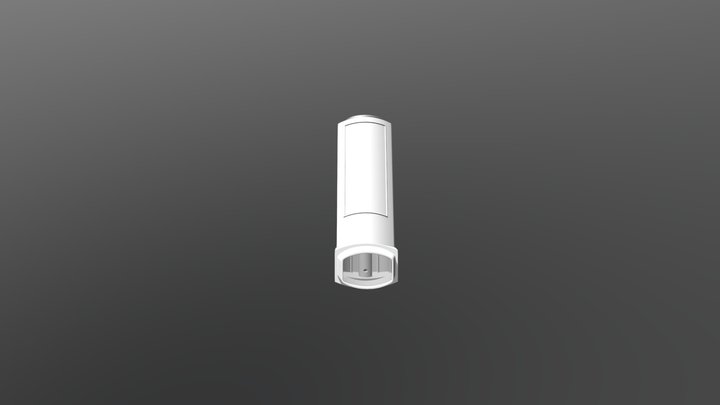 Metered Dose Inhaler (MDI) 3D Model