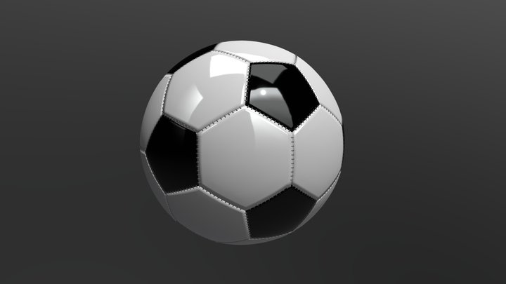 Soccer Ball 3D Model