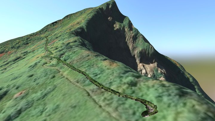 黒岳七合目～山頂⑥/ Mt.Kuro-dake trail 6