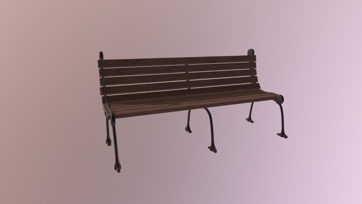 Bench 3D Model