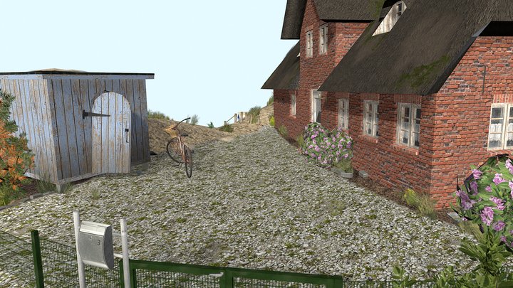 DAE Diorama - By the Ocean 3D Model