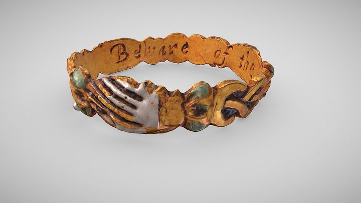 Gold Ring: Nantwich Museum 3D Model