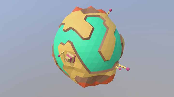 Planet 03 - Anubis 3D Model
