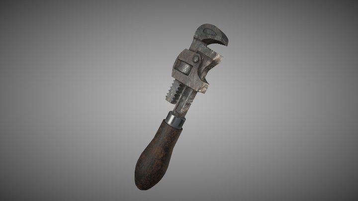 Plumber's wrench 3D Model