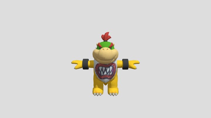 Bowser Jr – Modello 3D gratuito STL