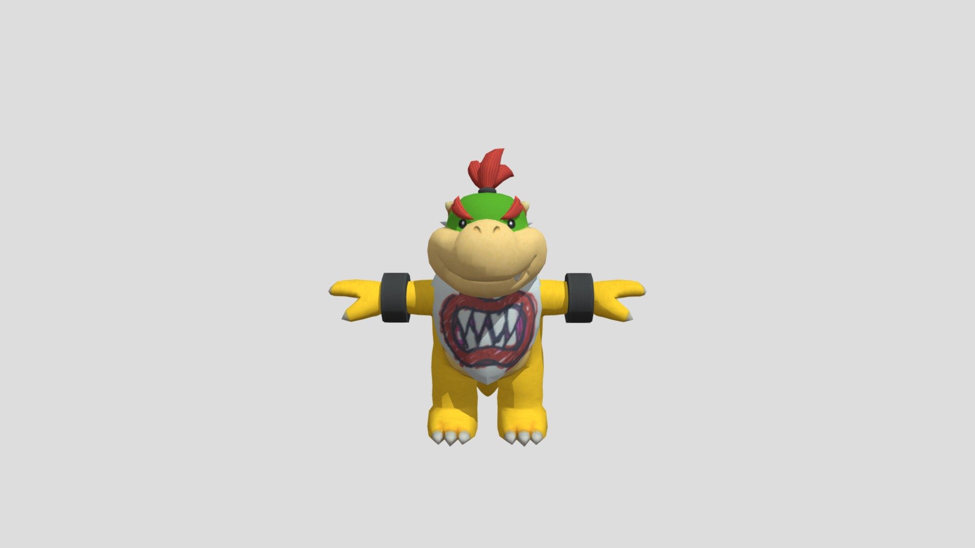 STL file Bowser Jr 3D print model 🐢・3D print object to download・Cults