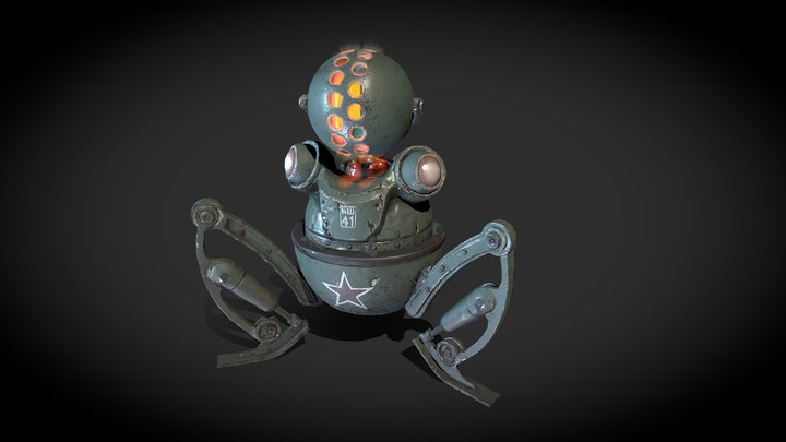 Atomic Heart ( 🔴   ➽  Animated "Armed" ) 3D Model