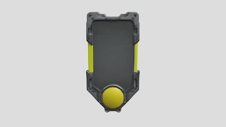 Legendary Card Template –  Animated 3D Asset 3D Model