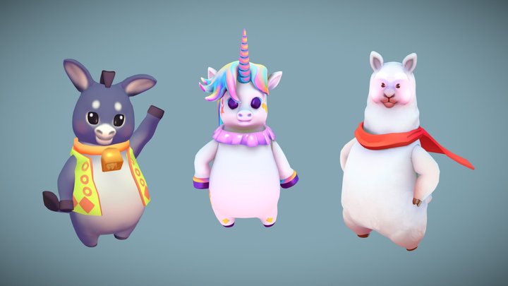 friends 3D Model