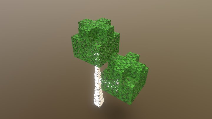 Birch tree 3D Model