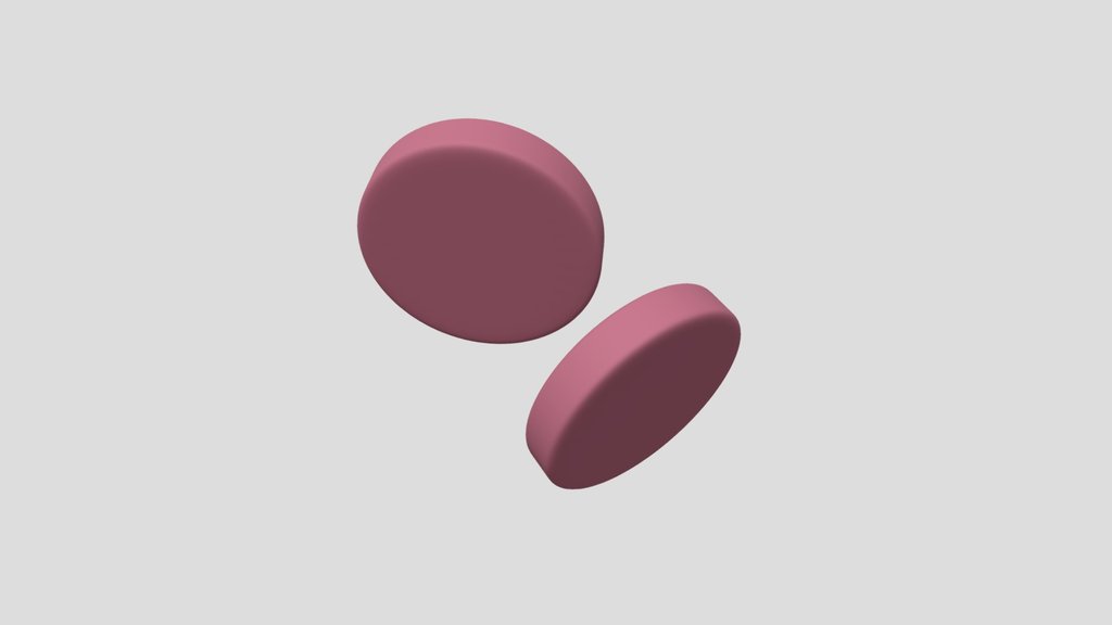 Tablets / Pills / Таблетки (Low poly)