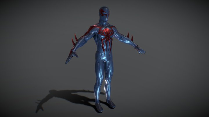 Spider man 2099 3D Model