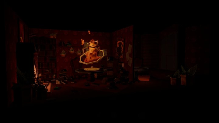 Scholar's Study 3D Model