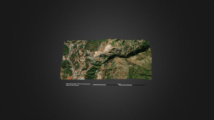 呈贡_梁王山 – Free 3D Model STL