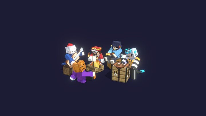 Group pic 3D Model