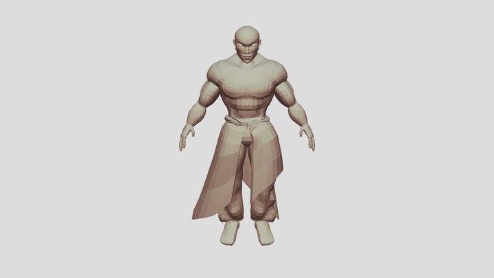 Monk Model 3D Model